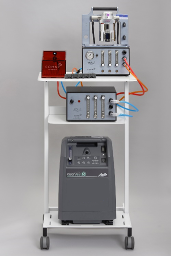 anaesthesia chamber for small animal irradiation