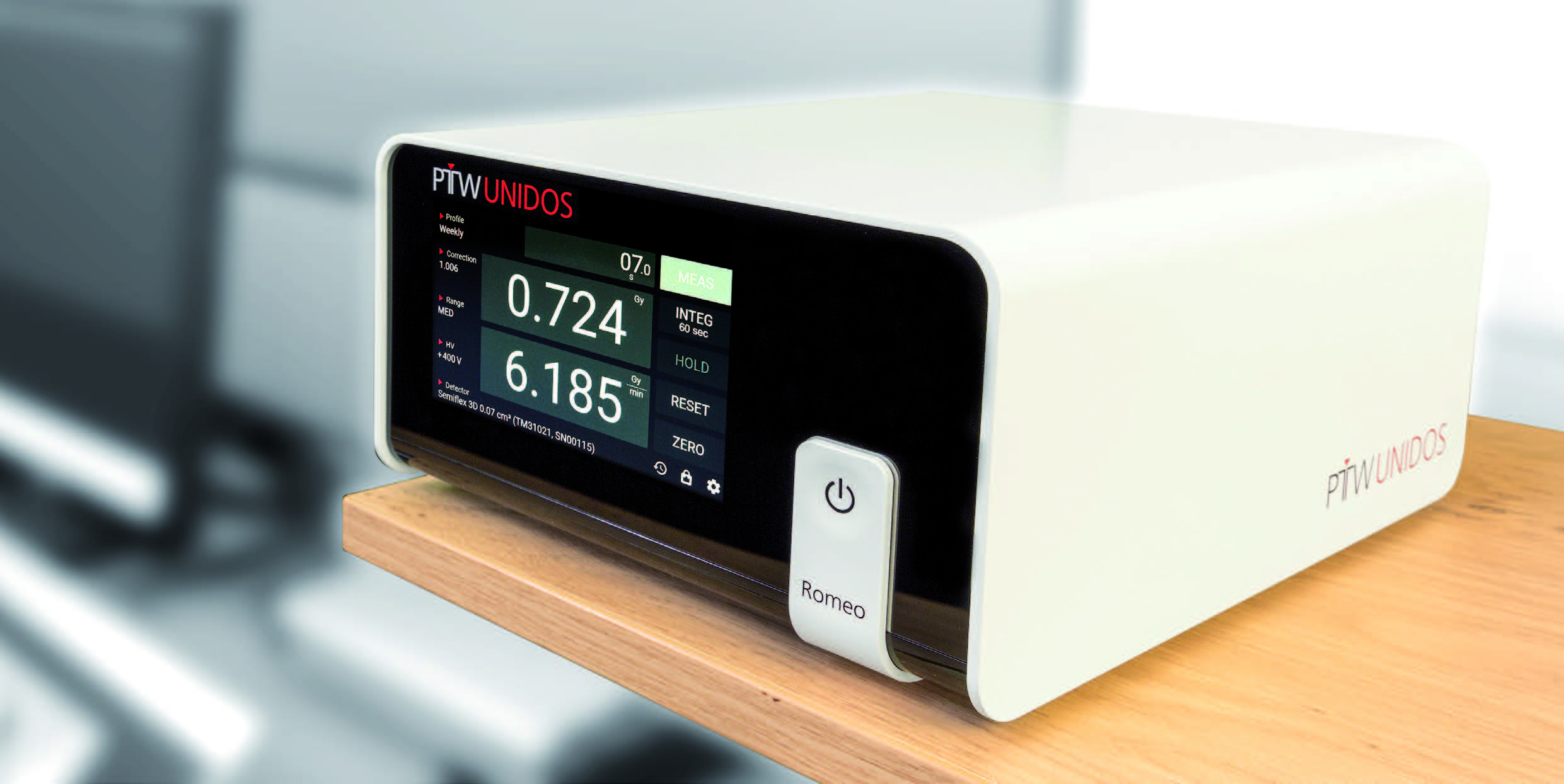 enable internal dose readings with external dosimetry