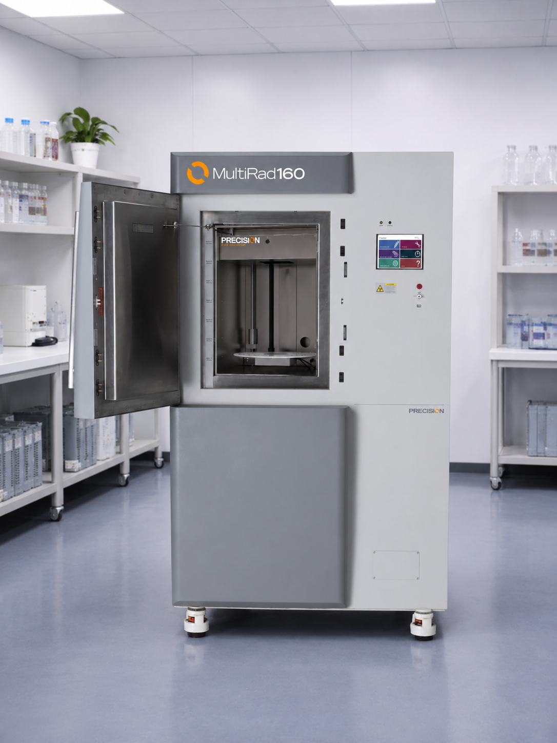 MultiRad160 is best suited for cell research and virus inactivation, along with other research departments